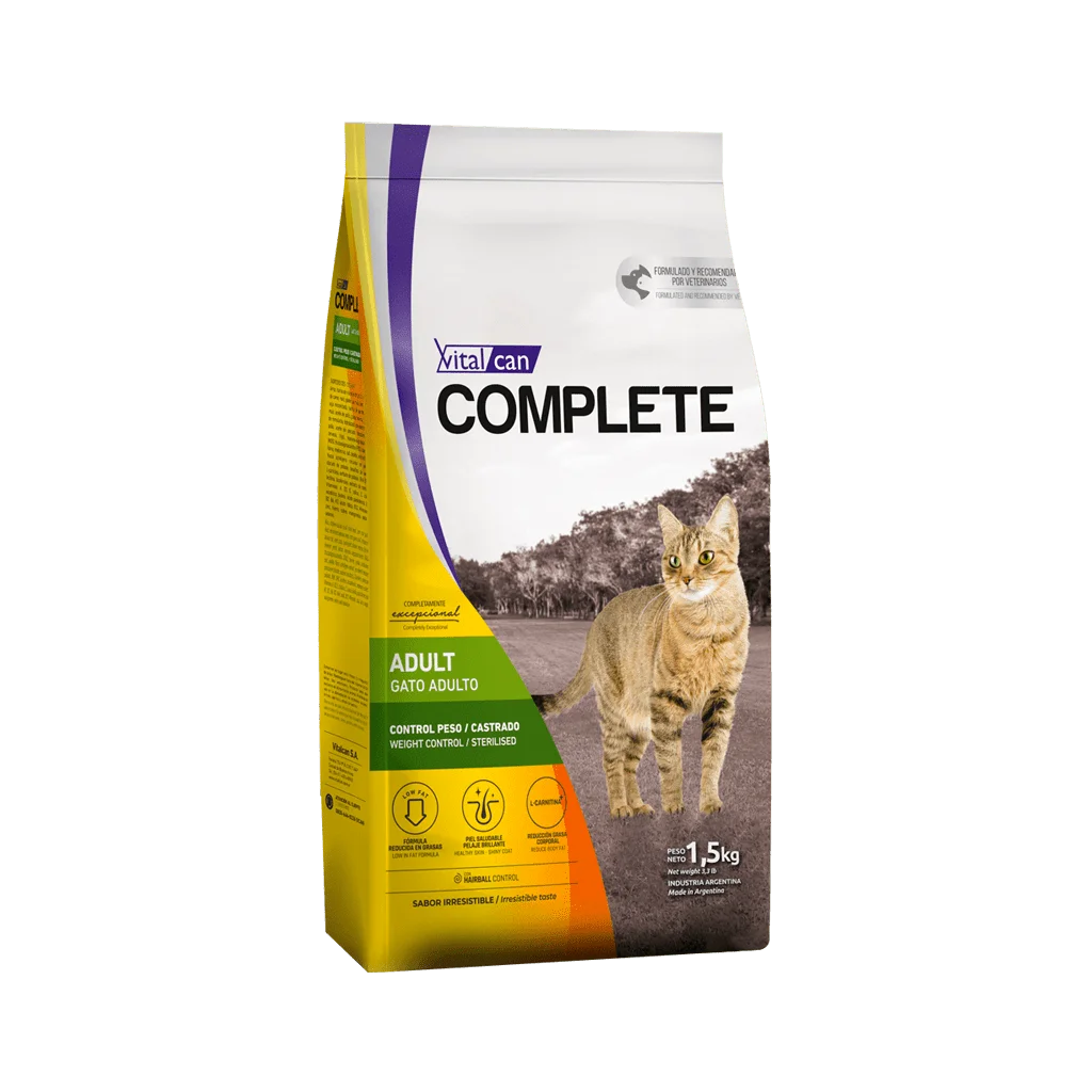 VITAL CAT COMPLETE CASTRADO x7,5 KG