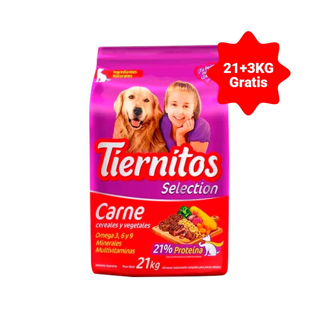 TIERNITOS ADULTO x21+3 KG